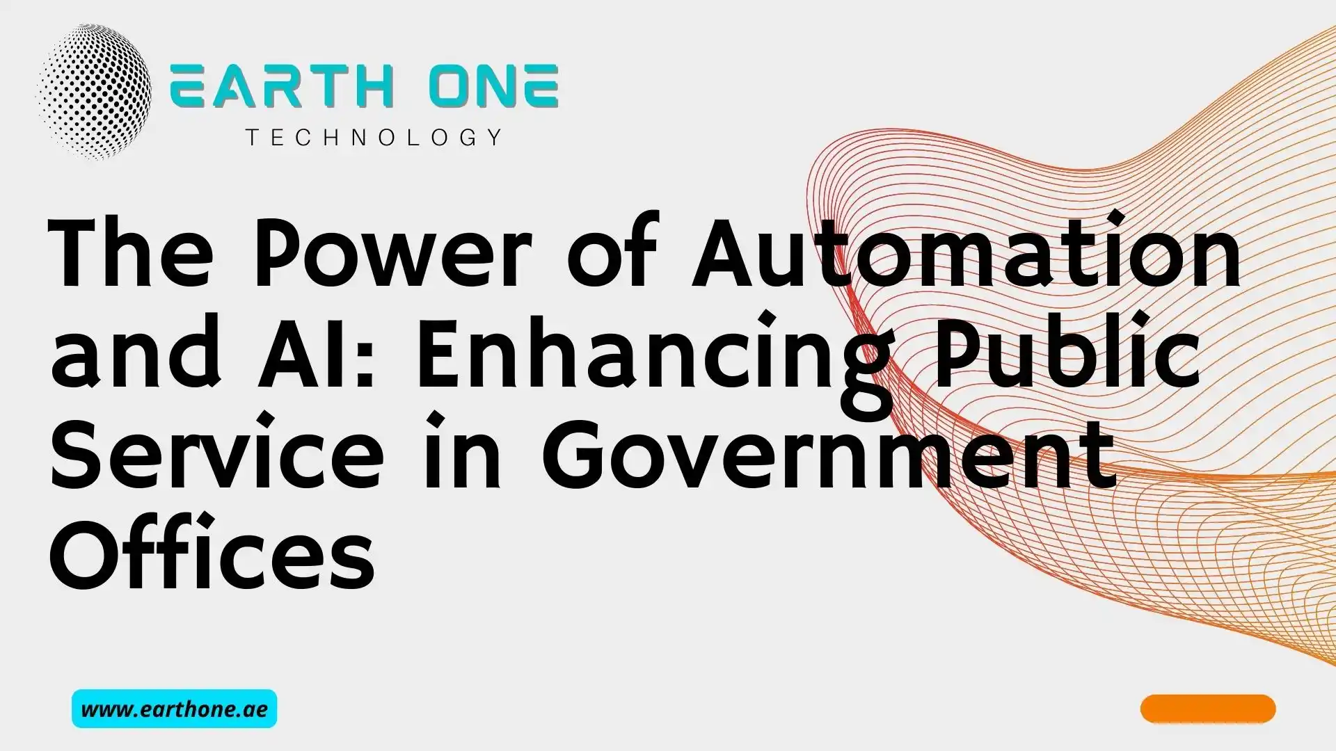 The Power of Automation and AI in Government Offices, Earth One Technology is KEENON Authorise Distributor in Dubai, UAE